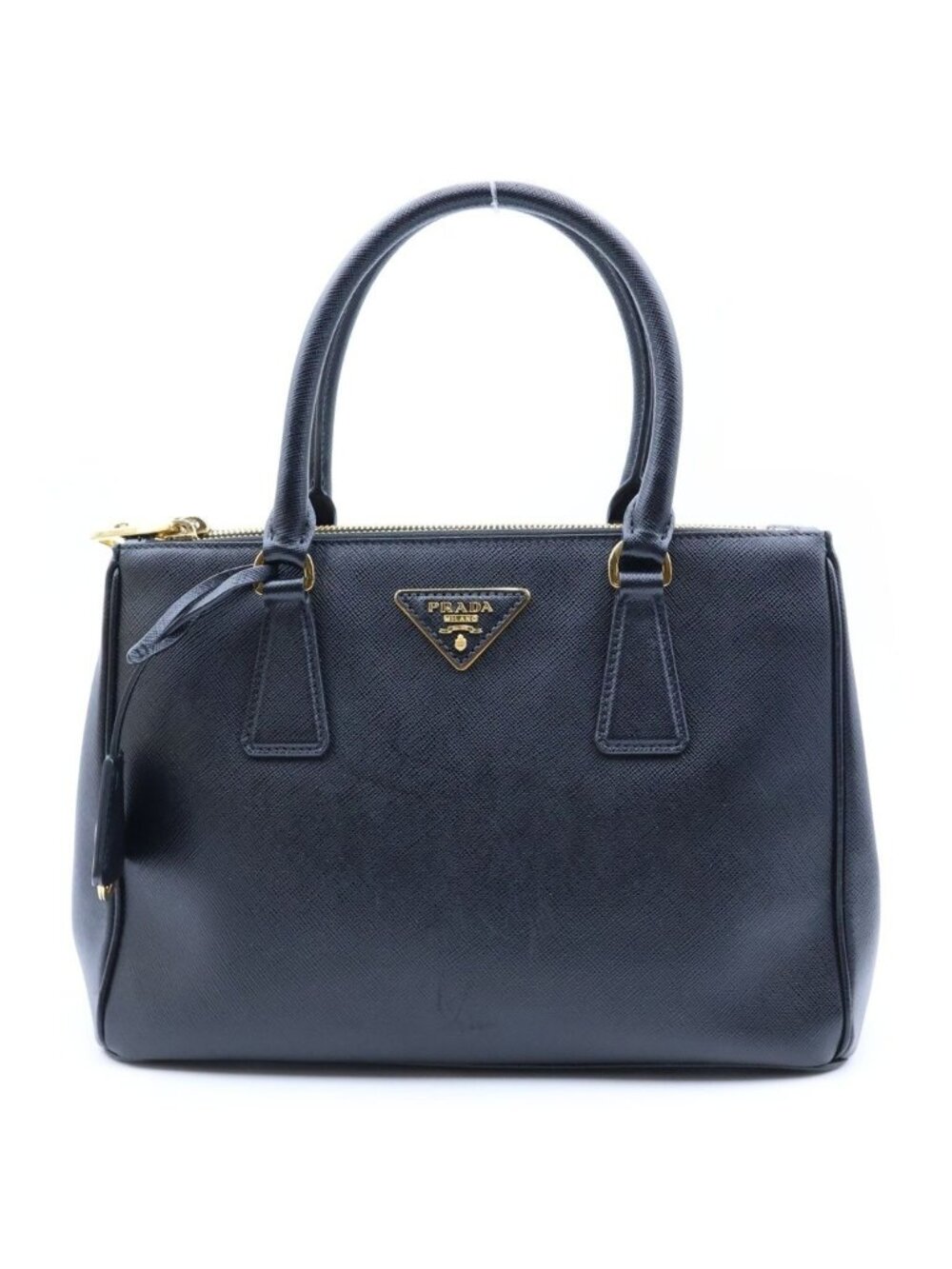 Prada Galleria Medium Shoulder Bag 2-Way Black Saffiano Leather